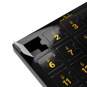 Custom <strong>Empty</strong> <strong>Advent</strong> <strong>Calendar</strong> <strong>Box</strong> 12 24 Days Countdown Blind <strong>Box</strong> with Custom Size Printing - Product Image 2
