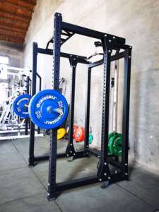 Equipo <span class=keywords><strong>de</strong></span> gimnasio, <span class=keywords><strong>jaula</strong></span> <span class=keywords><strong>plegable</strong></span> ajustable para Fitness - Product Image 4