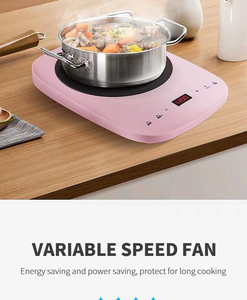 1200W Portable Induction <strong>Cooktop</strong>, Single Burner <strong>Electric</strong> Hot Plate <strong>with</strong> Touch Control LED Display for Home <strong>Kitchen</strong> Dorm RV - Product Image 6