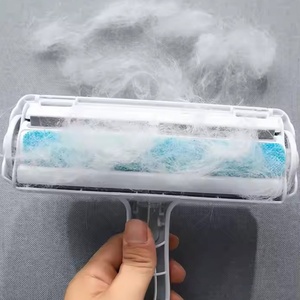 <span class=keywords><strong>Brosse</strong></span> à peluches réutilisable autonettoyante de haute qualité en plastique ABS personnalisé pratique <span class=keywords><strong>pour</strong></span> l'épilateur d'animal de compagnie - Product Image 6