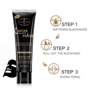 Luxe Caviar Peel off Masque Visage Soins De La Peau Éclaircissant Hydratant Nettoyage Visage Peeling off Masque pour Femmes Beauté Peau - Product Image 4