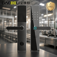 Serrure Intelligente Haute Sécurité Ttlock pour Portes en Bois, Acier et Aluminium avec Application Cloud et Déverrouillage par Carte