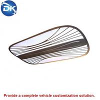 Plafonnier électrique de luxe Dingkong pour l'intérieur de voiture, idéal pour Mercedes-Benz V250 Vito