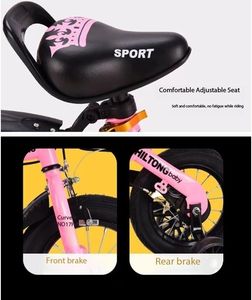 Nouveau Vélo pour Enfants Cadre en Acier Carbone, Tailles 12, 14, 16 et 18 Pouces – Idéal pour Filles - Product Image 6