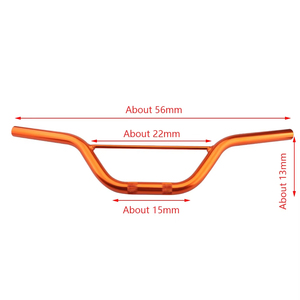 Guidon universel pour <span class=keywords><strong>moto</strong></span> 22 mm, guidon pour <span class=keywords><strong>moto</strong></span> tout-terrain miniature de 7/8 pouces, petit scooter <span class=keywords><strong>Apollo</strong></span> 47cc 49cc <span class=keywords><strong>50cc</strong></span> ATV - Product Image 2