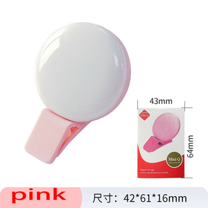 Mini Aro de Luz <span class=keywords><strong>LED</strong></span> Recargable USB Portátil y Económico para Selfies, con Clip para iPhone, <span class=keywords><strong>Samsung</strong></span> y Cámaras de Teléfono, Personalizable con Logotipo - Product Image 4