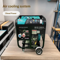 Générateur Diesel Portable à Cadre Ouvert 3kW 3.5kW 220V/380V Monophasé 50Hz HDG4800E pour Urgences Domestiques - Offre Spéciale