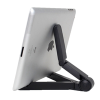 Support pliable multifonctionnel pour ordinateur portable et tablette, support portable réglable pour les voyages et les cours en ligne