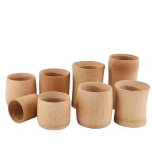 Tazas de Bambú Personalizadas con Logotipo Impreso, Hechas a Mano, Reutilizables, para Promociones, Actividades Corporativas, Regalos Empresariales - Product Image 1