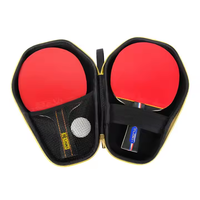 Étui personnalisé en EVA pour raquettes de ping-pong, étanche, antichoc, avec fermeture éclair, sac de transport pour raquettes de tennis de table et battons