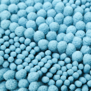 Ensemble de <span class=keywords><strong>tapis</strong></span> de <span class=keywords><strong>bain</strong></span> en polyester 20*32 "+ 17*34" <span class=keywords><strong>Tapis</strong></span> de <span class=keywords><strong>bain</strong></span> en chenille absorbant l'eau avec dos en latex antidérapant - Product Image 1