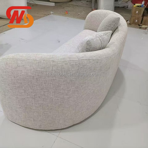 Sofá de Boda Blanco de Tela Personalizado SMOOTH, Sofá de Novia de Alta Calidad y Económico para Fiestas - Product Image 4