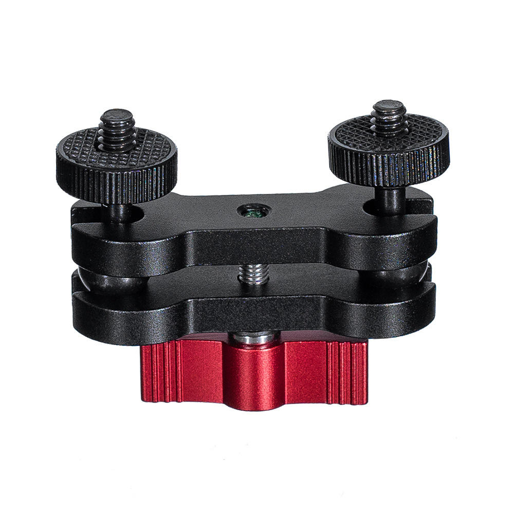 Supports de fixation des deux côtés (rouge)