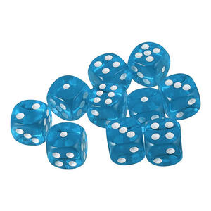 Passen Shenzhen No. 16 dés rouges transparents en acrylique de 1,6 cm pour jeux de dés - Product Image 3