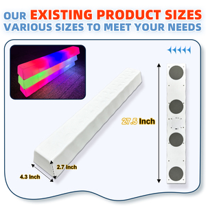 HF giocattoli di integrazione sensoriale illuminano pietre miliari e raggio di equilibrio, giocattoli di gioco educativi per l'autismo, pietre miliari per l'equilibrio del colore - Product Image 3