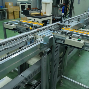 Professional Grade Double Speed Chain Conveyor Assembly Line for Precision Engineering and High Productivity Manufacturing Setup - Product Image 1