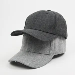 Sport Fabriek Lage Prijs Groothandel Bulk Wol Baseball Cap Geborduurd Voor Mannen