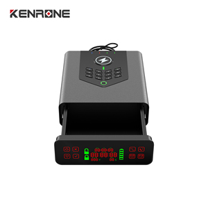 Smart Fingerprint Safe Box <b>with</b> <b>Timer</b> Secret Home Safe and Watches Case, Secure Digital Safe Box for Money and Jewelry Storage - Product Image 1