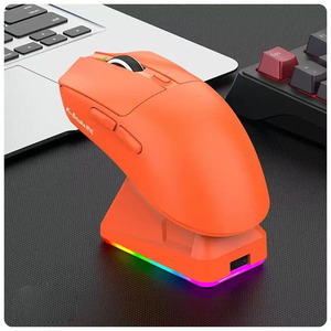 Nuovo modello X11 PAW3311 sensore 3 modalità BT cablato 2.4G Wireless RGB <span class=keywords><strong>Mouse</strong></span> da gioco con Base di ricarica - Product Image 3