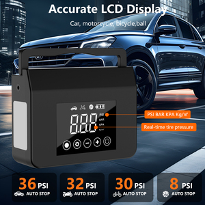 Démarreur de voiture portable avec compresseur d'air, batterie <span class=keywords><strong>rapide</strong></span> 150 PSI 4000 A avec <span class=keywords><strong>gonfleur</strong></span> de pneus numérique et charge <span class=keywords><strong>rapide</strong></span> Type-C - Product Image 6