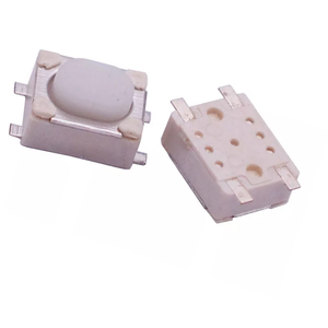 ปุ่มรีโมทรถยนต์ ขนาด 3*4*2.5 มม. 4 ขา สวิตช์แบบสัมผัส SMD ไมโครสวิตช์แบบกด SMD ปุ่มกดแบบสัมผัส ซีรีส์สวิตช์แบบสัมผัส - Product Image 1
