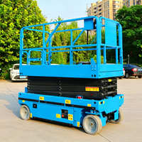 Plateforme élévatrice à ciseaux portable 6m 8m 10m 12m, élévateur à ciseaux mobile, plateforme de levage hydraulique aérienne