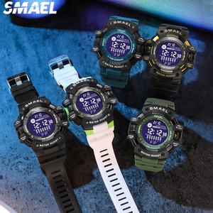 Reloj Digital SMAEL 8050, Resistente al Agua, con Pantalla LED, Correa de Plástico, Cronógrafo, Reloj Deportivo para Hombre - Product Image 1