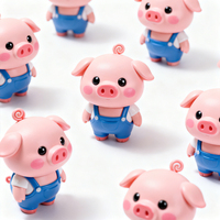 Vente en gros de figurines d'action 3D en PVC écologiques, personnages de dessins animés, jouets pour enfants, statues, boîtes mystères, couleurs personnalisées