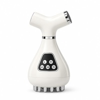 Brosse de massage électrique sans fil à piles au lithium alimentée par USB, outil Gua Sha multifonctionnel, soin automatique du corps