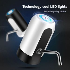 Pompa dell'acqua portatile ricaricabile Pro erogatore automatico adatto per 3-5 galloni bottiglie USB di alimentazione