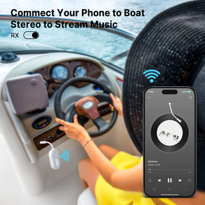 2 Trong 1 Không Dây Tự Động Mới Xe MP3 Máy Nghe Nhạc Không Có Sự Chậm Trễ Pin Dài Kép USB Màu Xanh Răng Receiver <span class=keywords><strong>Transmitter</strong></span> Cho Xe - Product Image 5