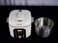 Cuisinière à pression électrique intelligente 6L avec écran LED, 20 fonctions en 1, cuve intérieure en acier inoxydable, économe en énergie, légère, pour la maison