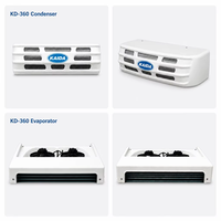 Unité de réfrigération pour camion 12V 24V, entraînée par moteur, compatible avec les unités frigorifiques TK Transicold KD-360 pour fourgonnettes et remorques