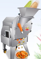China Fabrieksleverancier Roestvrijstalen Snijkop Kubus Snijmachine Wortelaardappel Komkommer Ui Groentesnijder