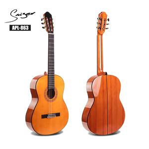 Guitarra Clásica Personalizada ALP-863 SMIGER a Precio Económico, Guitarra Flamenca de 39 Pulgadas con Acabado Brillante y Trastes Redondos - Product Image 6