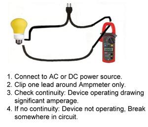 Multimètre à pince numérique de qualité industrielle DCM-033B avec capacité de 600 V CA/CC et 400 A pour usage industriel - Product Image 4