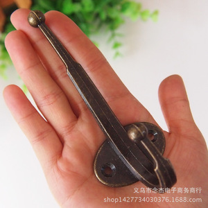 Retro Wall Mounted Clothes Hook 122mm Heavy Duty <b>Wardrobe</b> Hook BF11 - Product Image 3