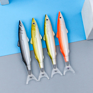 Bolígrafo Creativo Bonvada con Forma de Pez Salado, 0.5 mm, Tinta Negra de Plástico - Product Image 1