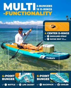 Venta caliente Paddleboard 11 'x 35 "Sup <span class=keywords><strong>Tabla</strong></span> de surf Inflable <span class=keywords><strong>Stand</strong></span> <span class=keywords><strong>up</strong></span> Paddle Board Body <span class=keywords><strong>Tabla</strong></span> Paddle Surf Mega Sup - Product Image 5