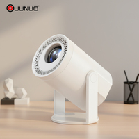 Projecteur de cinéma maison intelligent portable JUNUO TURN1 avec écran LCD LED, décodage vidéo 4K, 200 lumens ANSI, Android 14 OS, taille de poche, double WIFI