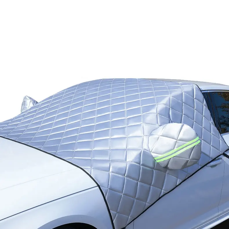 Capa de para-brisa de carro universal, capa de neve para sedan suv compacta, sombra de sol à prova d' água, cobertura de gelo engrossado sc1 personalizada