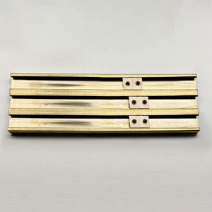 Molde de grabado CNC intercambiable al por mayor, estampado en caliente con lámina, logotipo personalizado, sello de letras de latón para regalo - Product Image 1