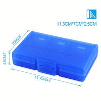 Boîte de protection transparente pour cartouche de jeu 2026, en plastique PET, pour N64 NES SNES pour GB GBA GBC NGPC Switch