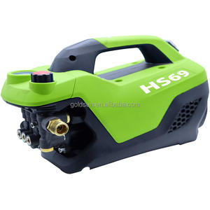 TOLHIT Pompe à jet d'eau Lave-auto Lavage Portable Électrique Réglable <span class=keywords><strong>Nettoyeur</strong></span> <span class=keywords><strong>Haute</strong></span> <span class=keywords><strong>Pression</strong></span> 2000w 125bar Automatique - Product Image 1