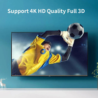 Répartiteur HDMI Ultra HDTV Haute Vitesse 4Kx2K, Répartiteur Vidéo HDMI 4 Ports 1x4, Répartiteur HDMI V1.4 K30Hz 1 Entrée 4 Sorties, 4K 3D 1080P