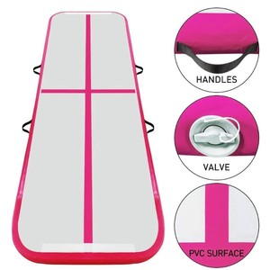 Combinaison de piste d'air, ensemble de piste d'air, 10 pieds, 13 pieds, 16 pieds, 20 pieds, tapis de gymnastique, piste d'air gonflable - Product Image 4
