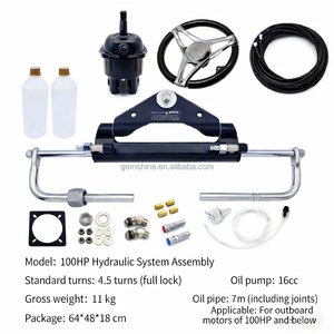 Kit di Sterzo Idraulico Fuoribordo 80HP/150HP/300HP/700HP per Imbarcazioni con Set Completo di Accessori - Product Image 5