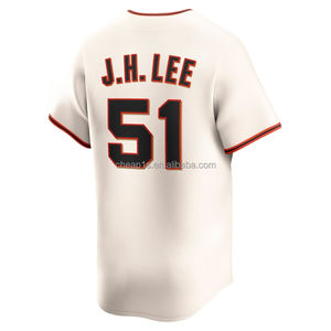 Maglia da Baseball Americana San Francisco Giants con Ricamo per Uomo, Disponibile in Dropshipping # 16 Rafael Devers # Abbigliamento da softball di Matt Chapman numero 26 - Product Image 2
