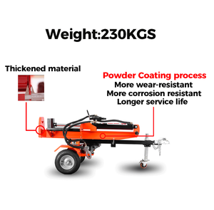 Fendeuse de bûches de bois à fendre rapide 22T-26T Scie à bûches horizontale verticale hydraulique Processeur de bois de chauffage Machine à fendre les bûches d'essence - Product Image 4