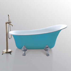 <span class=keywords><strong>Bañera</strong></span> Clásica Europea de Acrílico de Doble Capa, Estilo Princesa, con Respaldo Independiente y Función de Conservación del Calor - Product Image 4